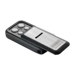 SOMMER Handsender Slider+, Schwarz, Edelstahl 6 SOMMER Handsender Slider+, Schwarz, Edelstahl -Türen und Zubehör s10305 00001 sommer 4 befehl handsender slider vibe schwarz edelstahl 868 95 mhz somloq2 offen