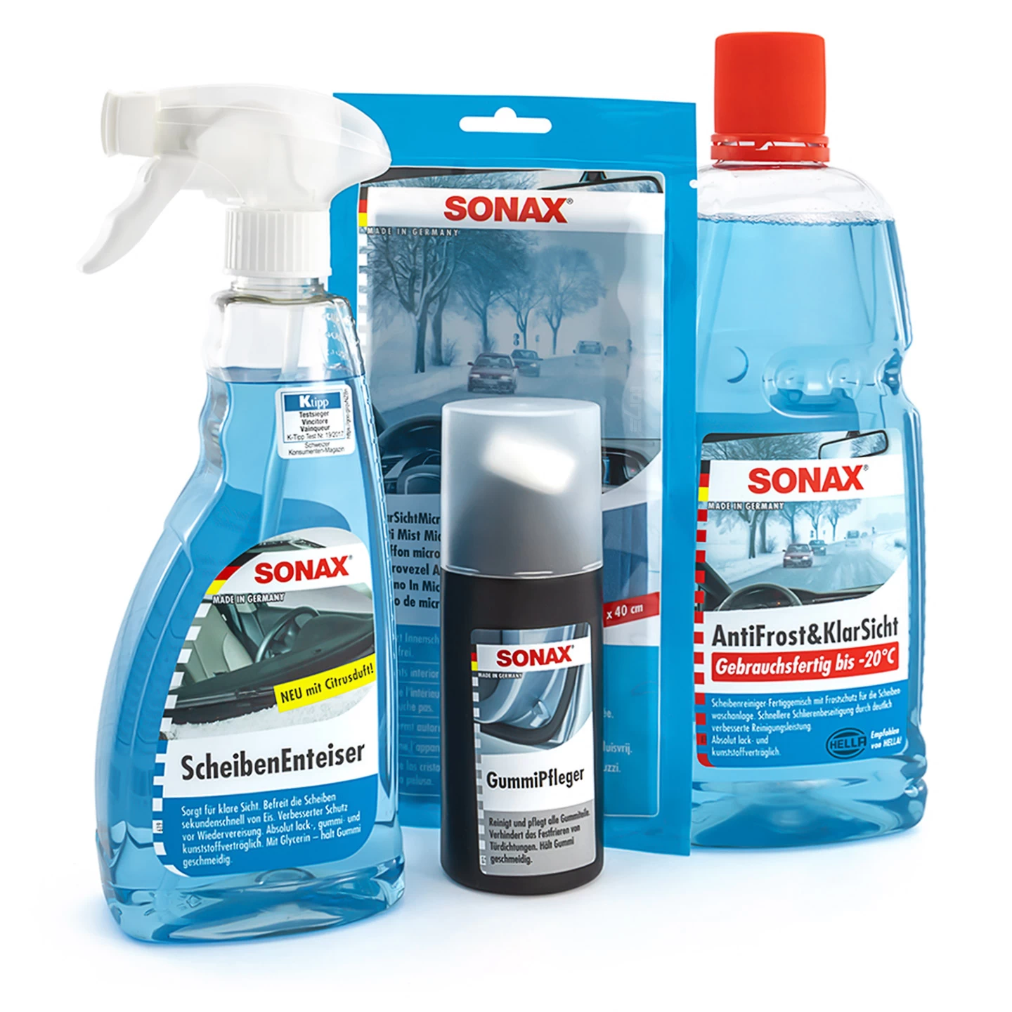 SONAX Winter Set, 4-teilig 1 SONAX Winter Set, 4-teilig