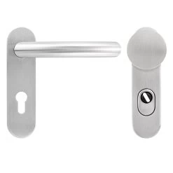 Türen und Zubehör 22 Steinau FS ES1-K Sicherheitsbeschlag, Typ D 510, Edelstahl Matt