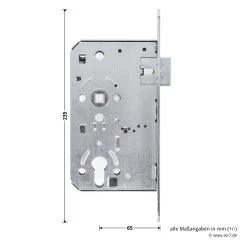 Teckentrup BMH Einsteckschloss 1000 7 Teckentrup BMH Einsteckschloss 1000 -Türen und Zubehör tec104646 teckentrup einsteckschloss 1000 stulp verzinkt din l bemassung