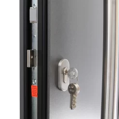 Hörmann ThermoPlus Haustür THP 750 Titan Metallic CH703 DIN LINKS -Türen und Zubehör thp750lich703 hoermann thermopro haustuer din links titan metallic 06