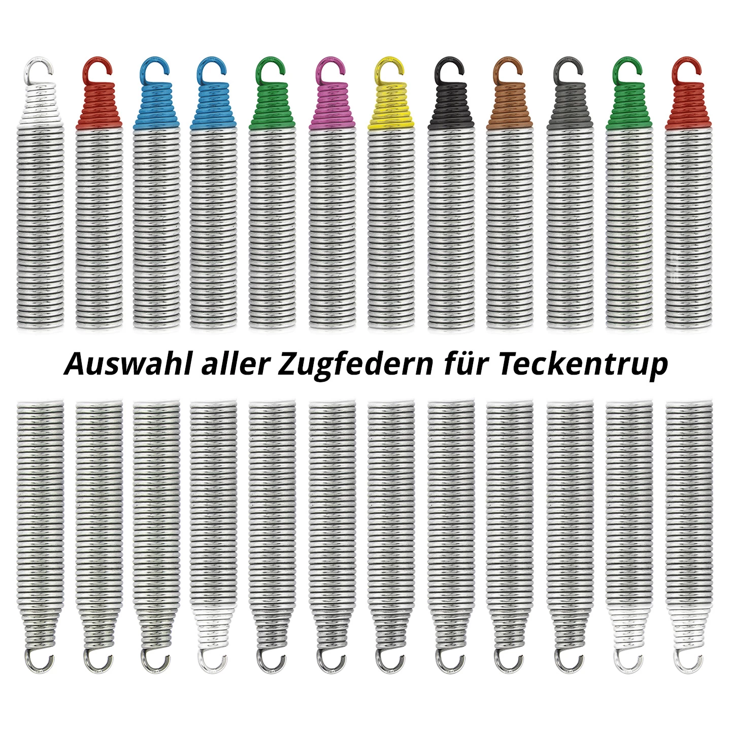 Teckentrup Zugfeder Typ GS 9, Braun 2 Teckentrup Zugfeder Typ GS 9, Braun – Bild 2